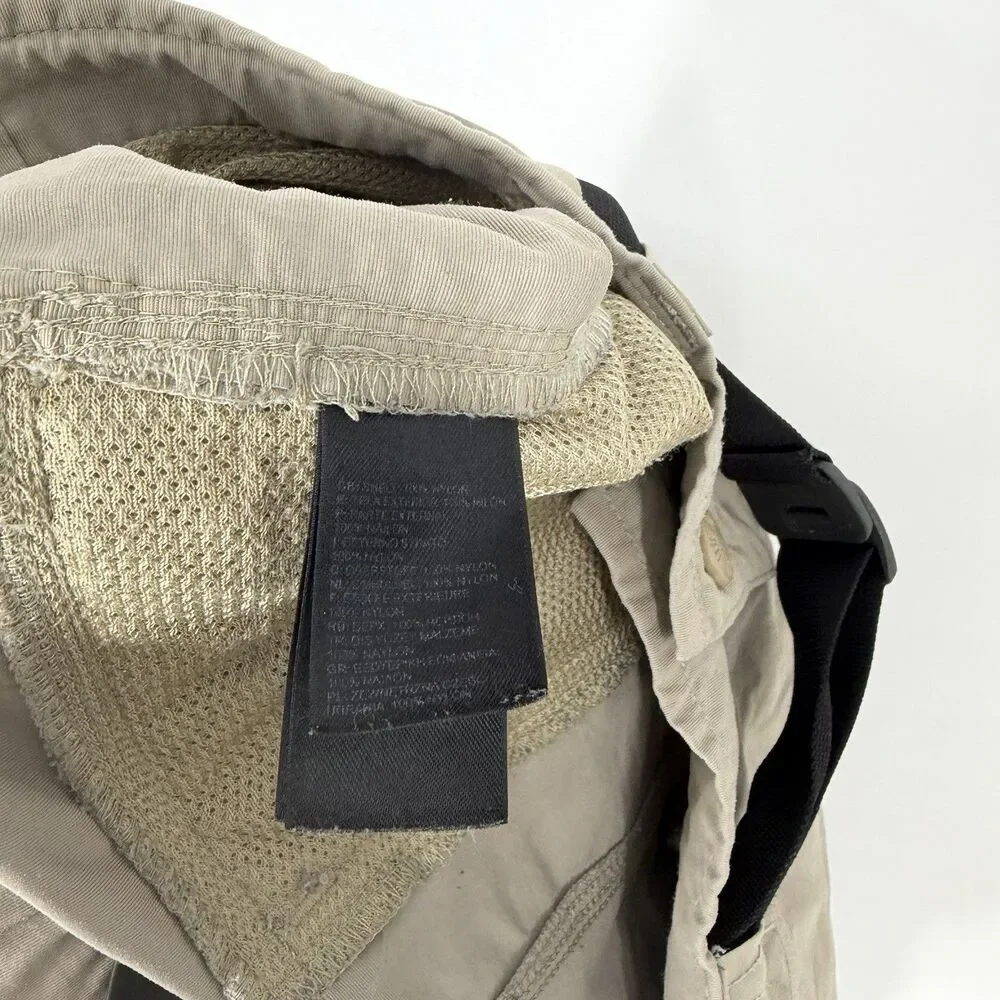 The North Face Pants Medium Mens Khaki Convertible Zip Off Cargo Nylon Outdoor